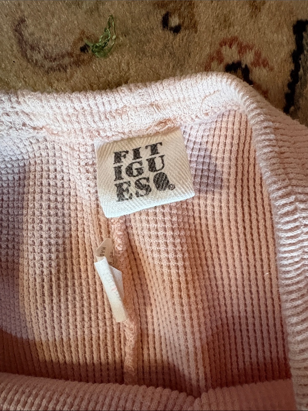 Fitigues A-Line Long Skirt Peachy Pink